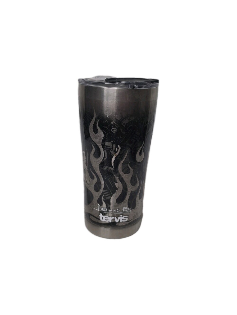 Tervis S2-1019 20oz Stainless Tumbler Hot Rod Flames - Used